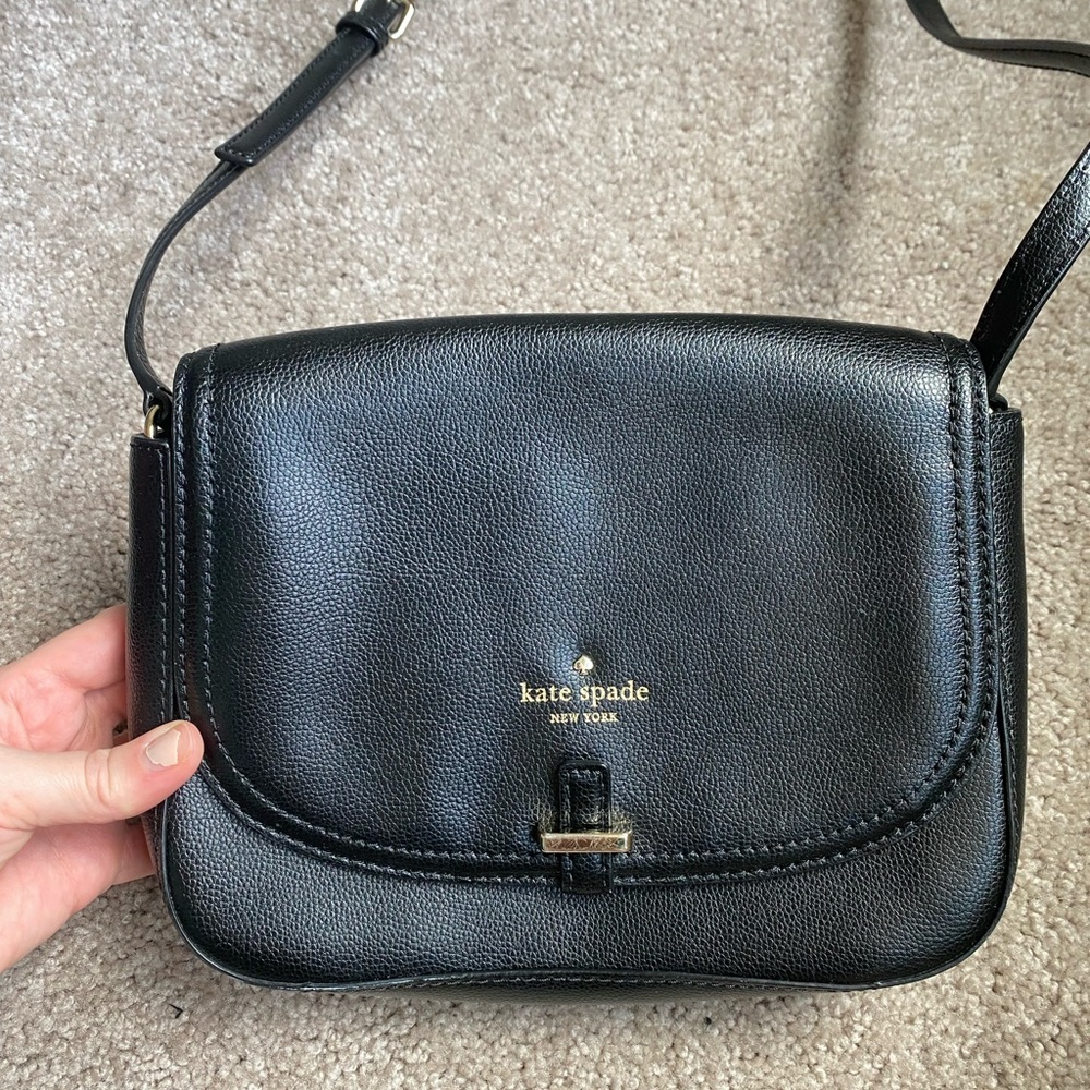 Kate Spade | Black Crossbody Flap Purse